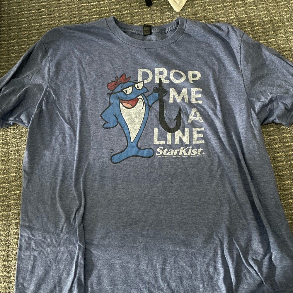 Blue Graphic T-Shirt for Men